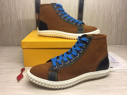 Fendi High-Top Fashion Men Shoes--006